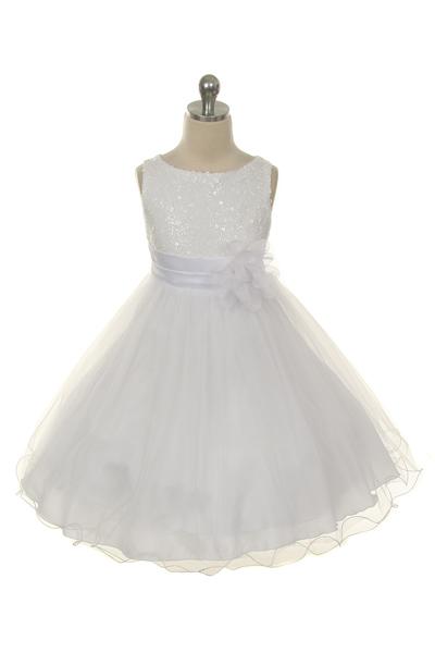 Gold Sequined Bodice w/ Double Layered Mesh Dress - Size: 8 | Pink Princess Gold Sequined Bodice w/ Double Layered Mesh Dress - Size: 8 | Pink Princess