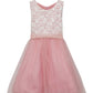 Stretch Lace Tulle Girl Party Dress Plus Size by AS420+ Kids Dream - Girl Formal Dresses