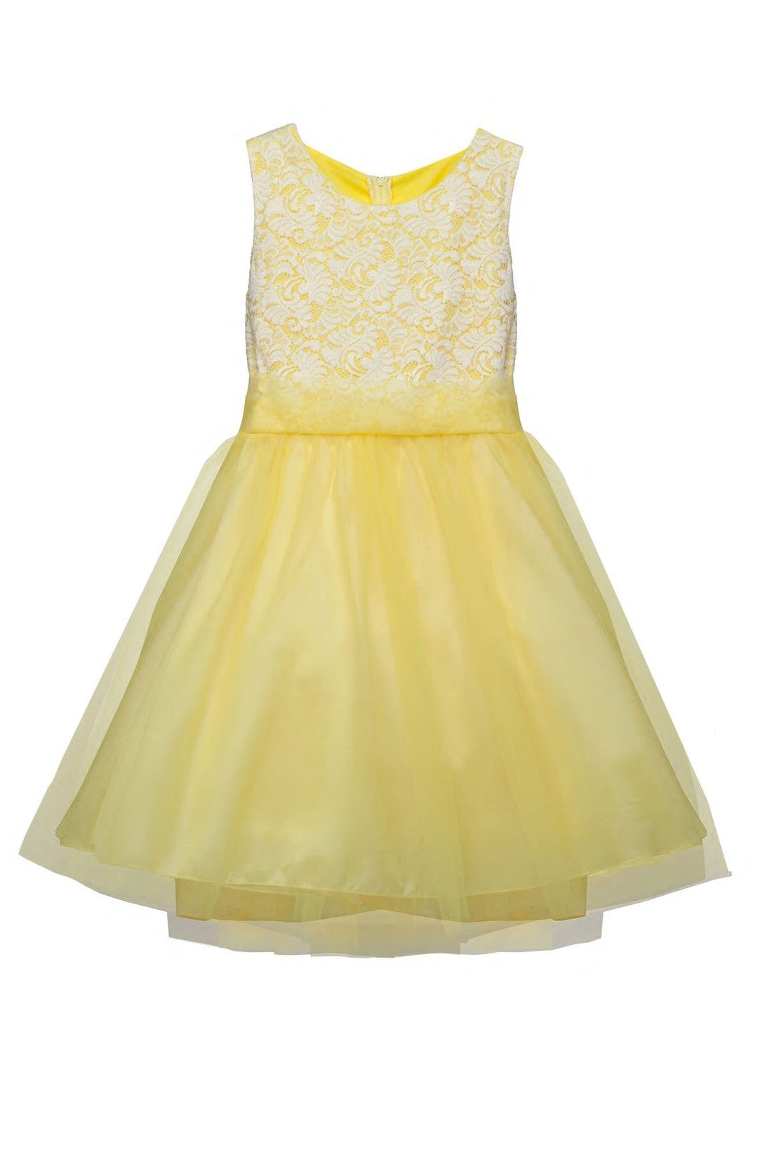Stretch Lace Tulle Girl Party Dress Plus Size by AS420+ Kids Dream