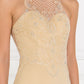 Elizabeth K - GL1507 - Embellished Jersey Sweetheart Mermaid Dress