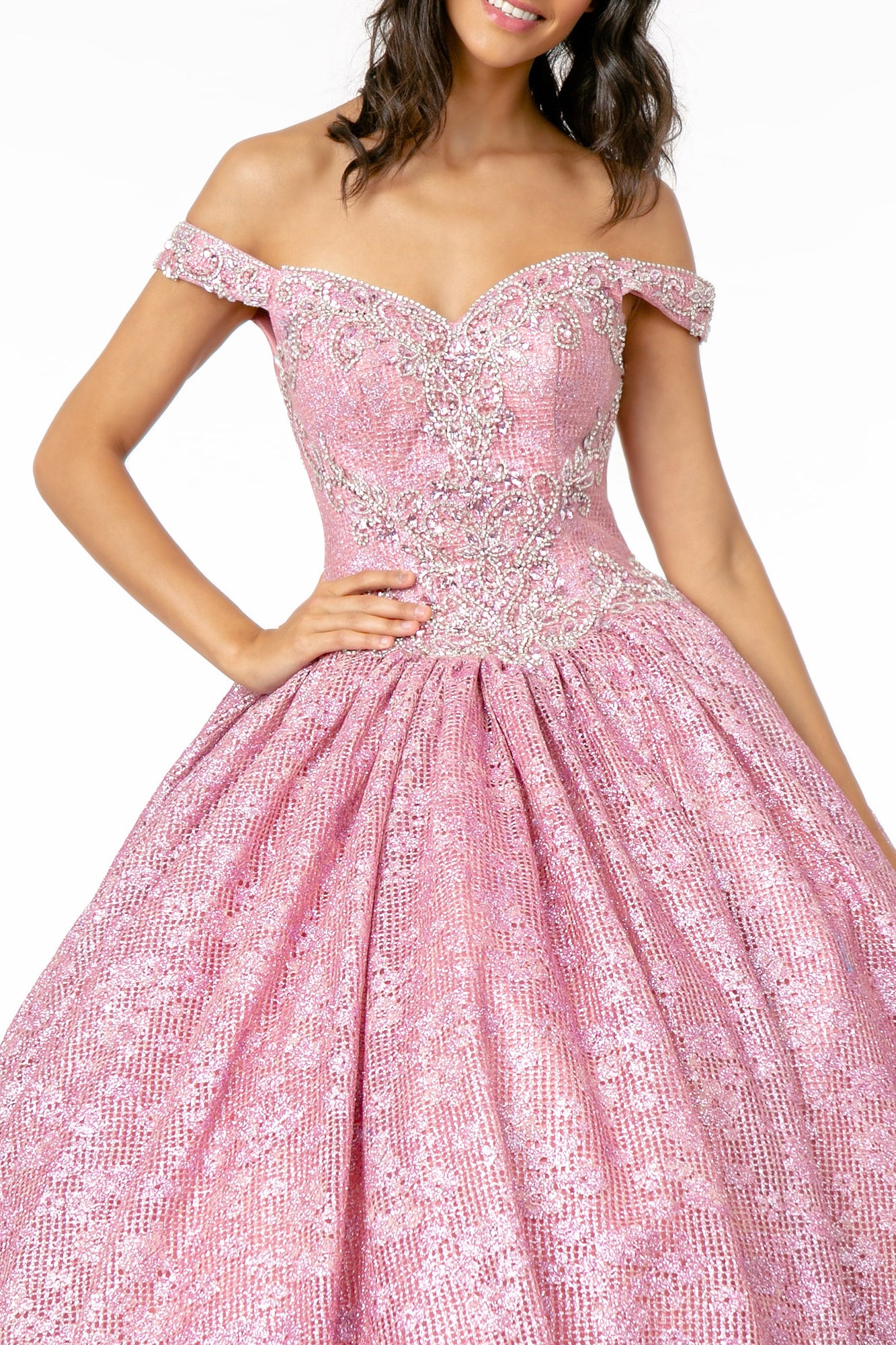 Elizabeth K - GL1821 - Sweetheart Neckline Quinceanera Dress