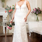 GL1903 Elizabeth K Mermaid Bridal Gown with Detachable Mesh Layer
