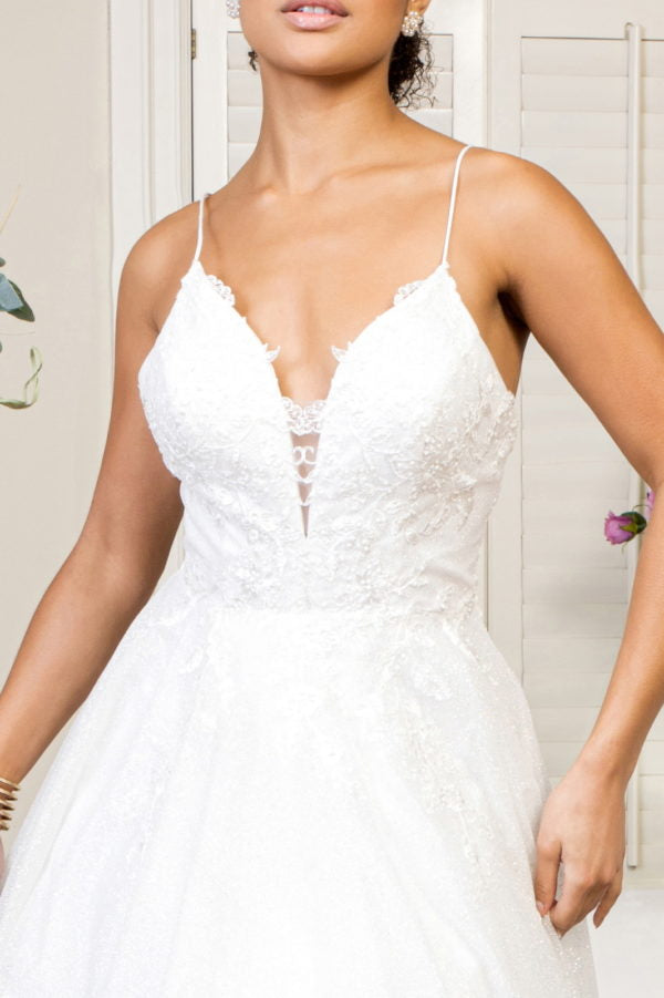 Elizabeth K - GL1904 - Embroidery Sweetheart A-Line Bridal Gown