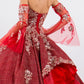 Elizabeth K - GL1912 - Sweetheart Ruffle Tail Ballgown Quinceanera Dress