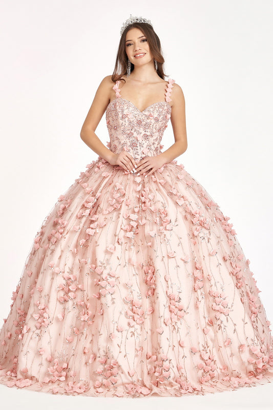 Elizabeth K - GL1959 - Embellished Bodice Sweetheart Quinceanera Dress