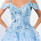 Elizabeth K - GL1969 - Mesh Sweetheart  Quinceanera Dress