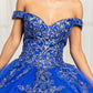 Elizabeth K - GL1972 - Embellished Sweetheart Glitter Quinceanera Dress