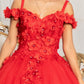 Elizabeth K - GL1988 - Embroidery Sweetheart Ballgown Quinceanera Dress