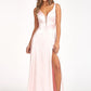 Satin A-Line Slit Gown by GL1992 by Elizabeth K-Special Occasion/Curves