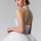 Elizabeth K - GL2206 - Mesh High Neck Quinceanera Dress