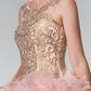 Elizabeth K - GL2208 - Embellished Illusion Sweetheart Quinceanera Dress