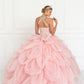Elizabeth K - GL2430 - Tulle Halter Neck Line Quinceanera Dress