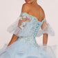 Elizabeth K - GL2601 - Embellished Layered Quinceanera Dress