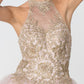 Elizabeth K - GL2805 - Embellished Halter Neck Jewel Quinceanera Dress