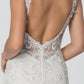GL2814 GLS by Gloria - Embroidered V-Neck Mermaid Bridal Gown