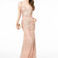 GL2889 GLS By Gloria- Floral Mermaid Gown - Special Occasion/Curves