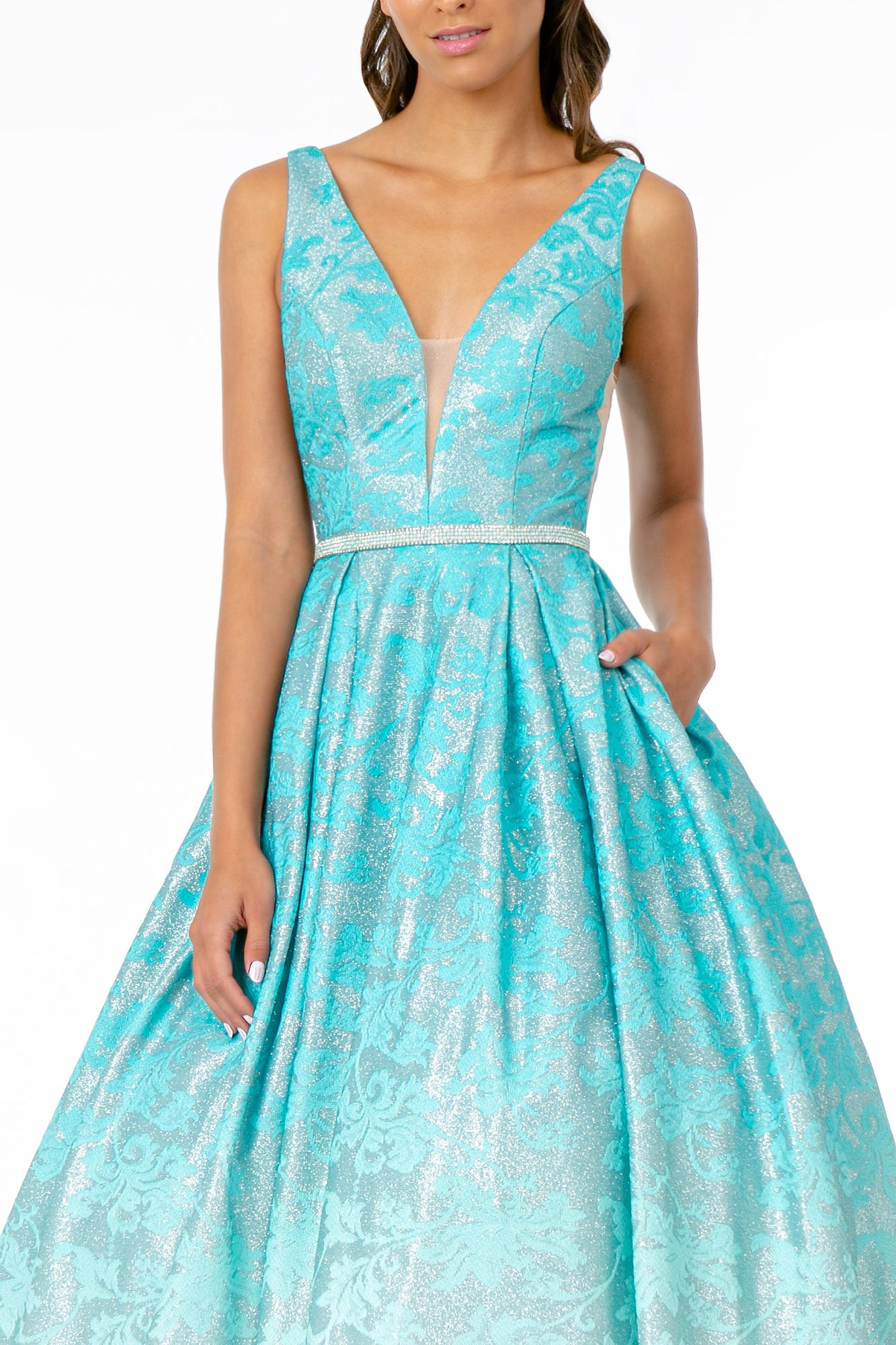 Elizabeth K GL2897 Prom Dress - Blush | NewYorkDress
