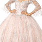 Elizabeth K - GL2911 - Sweetheart Glitter Quinceanera Dress