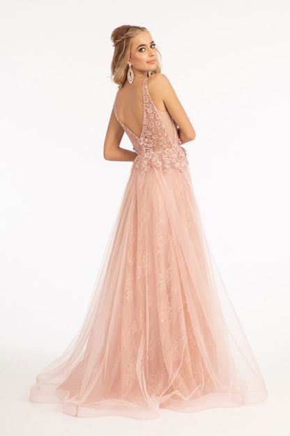 GLS by Gloria GL3012 Prom Dress - Rose Gold | NewYorkDress GLS by Gloria GL3012 Prom Dress - Rose Gold | NewYorkDress