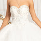 Elizabeth K - GL3017 - Jewel Embellished Glitter Embroidery Bridal Gown