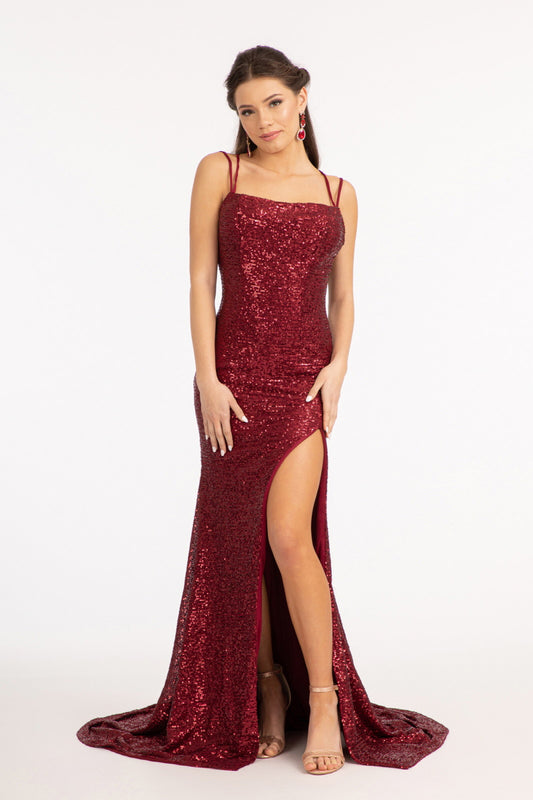 Sequin Mermaid Dress by Elizabeth K GL3058- Special Occasion/Curves