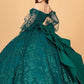 Elizabeth K - GL3071 - Mesh Off The Shoulder Quinceanera Dress