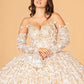 Elizabeth K - GL3072 - Mesh Sweetheart Neck Quinceanera Dress