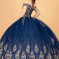 Elizabeth K - GL3079 - Off-Shoulder Sweetheart Neck Quinceanera Dress