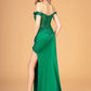 Off the Shoulder Sheer Bodice Mermaid Women Formal Dress by Elizabeth K - GL3082 - Special Occasion/Curves
