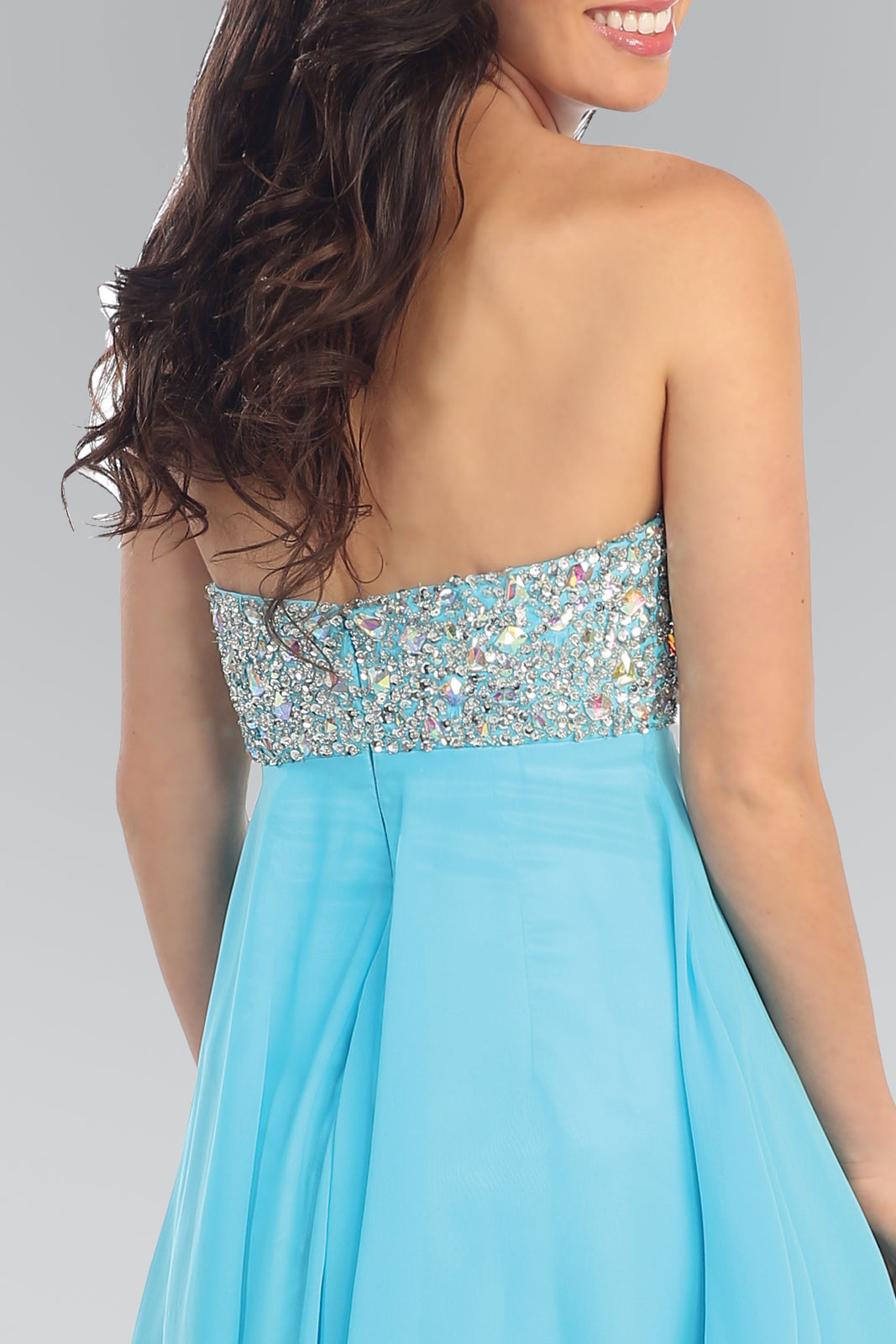Elizabeth K GS1142 Prom Dress - Coral | NewYorkDress Elizabeth K GS1142 Prom Dress - Coral | NewYorkDress