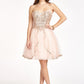 Elizabeth K - GS1980 - Glitter and Sequin Sweetheart Cocktail Dress  - Short