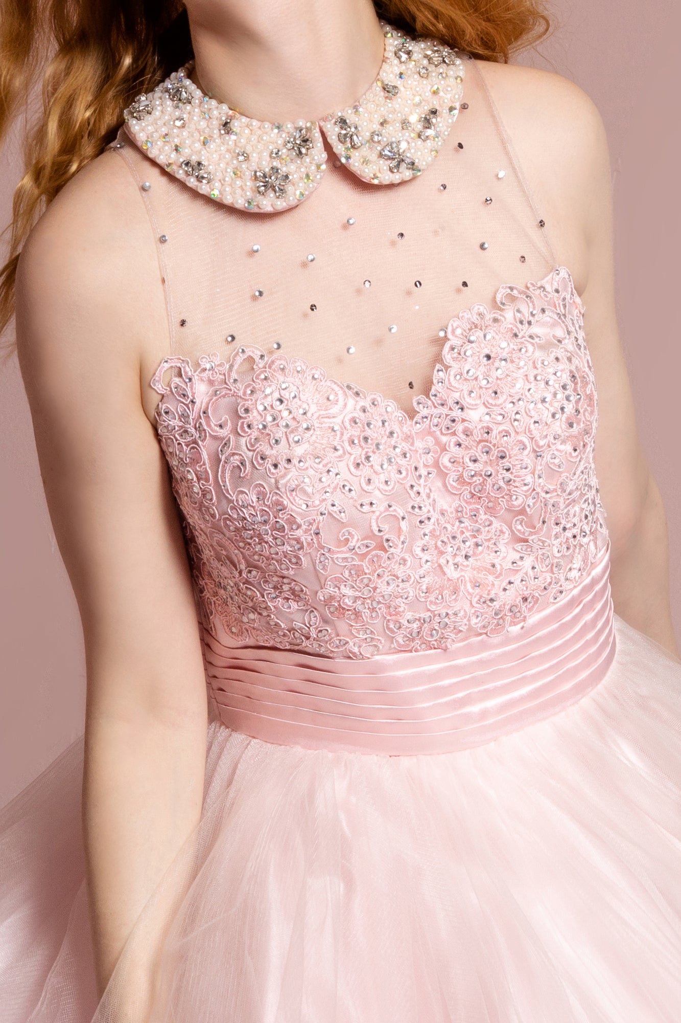 Elizabeth K GS2032 Prom Dress - Pink