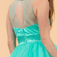 Elizabeth K - GS2032 - Layered Tulle Sweetheart Cocktail Dress - Short