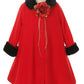Girl Fleece Style Coat Dress- AS127 Kids Dream - Girl Formal Dresses