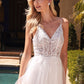 Lace Bodice Tulle Layered Bridal Gown by Cinderella Divine - KC897W