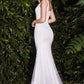 Fitted Bead Bridal Gown by Cinderella Divine J814W